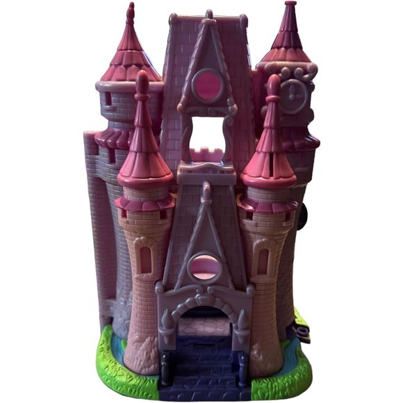 VTG HTF SHRINKY DINKS DISNEY PRINCESS CINDERELLA'S CASTLE SPIN MASTER 2002 - Picture 4 of 11